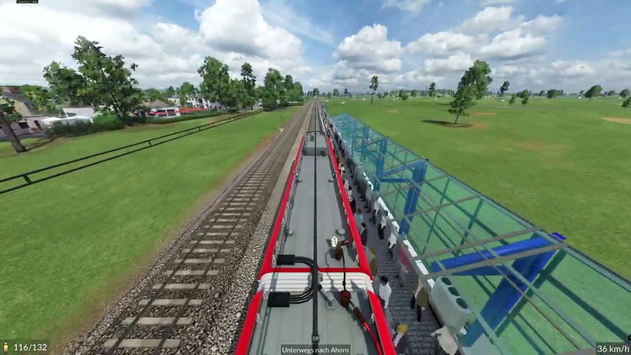*4K60p* Transport Fever 2 - S9 "Schlangenlinie" Mitfahrt