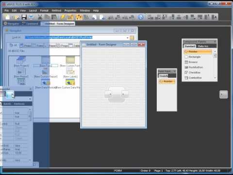 dBASE PLUS 8 - Tool Palette Docking Support