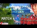  grand final  oxirist pubgm championship season 4  match 6