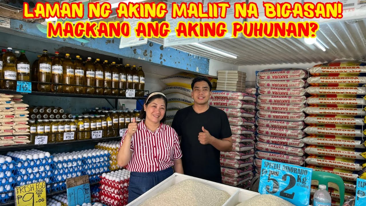 LAMAN NG AKING MALIIT NA BIGASAN! MAGKANO ANG AKING PUHUNAN? | SOLLE'S GANDANG BUHAY