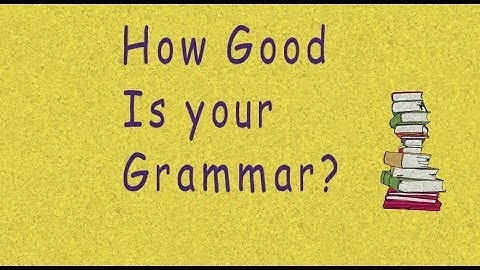 A Simple Grammar Test That 90% of People Fail