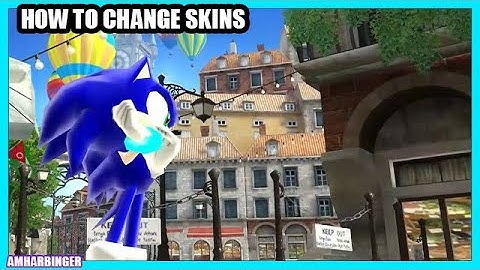 Shadow x Sonic Generations Hoe skins te veranderen