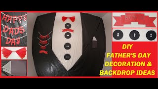 Father's day decorations ideas - quick & simple | Father's day backdrop | 5-Minute Crafts N Decor screenshot 4