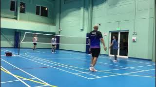Solid Badminton Club Dubai | Medic/Hanna vs David/Tin