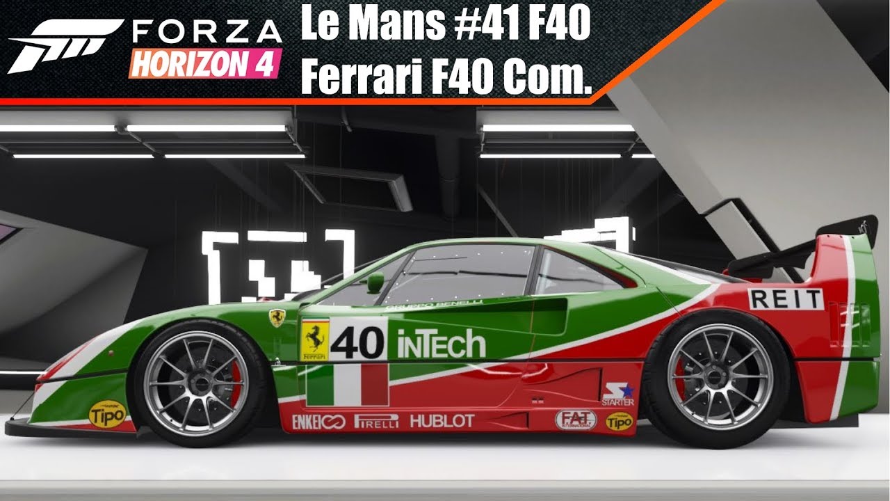 Le Mans 41 F40 , Ferrari F40 Competizione (1989)