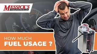 Kubota BX Fuel Consumption and the impact of weight on fuel usage.