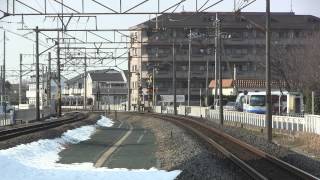 E233系6000番台横浜線用H004編成新津出場配給EF64-1031号機牽引高崎線行田通過