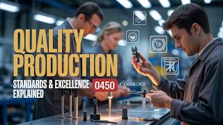 4.3 Achieving Quality Production: 0450 Business Studies Cambridge IGCSE