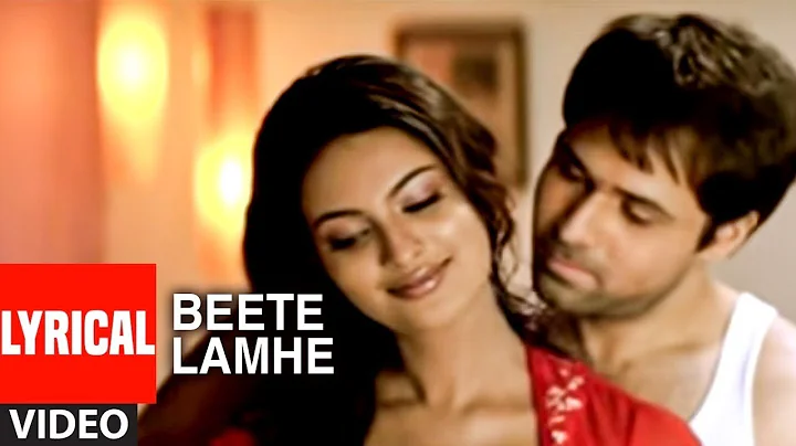 Beete Lamhe | K.K | Emran Hashmi, Geeta Basra | Mithoon | The Train | (Lyrical Video)Song k.k Song
