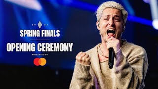 Rise (Redux) Live debut | The Word Alive | '24 LCS Spring Finals Opening Ceremony Pres by Mastercard