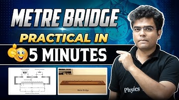 Metre Bridge | Physics Experiment | Practical in 5 minutes | Class 12/WBCHSE