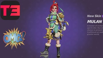 T3 Arena - ALL Stars Hua Ling MULAN Gameplay All Mods🔥(iOS,Android)