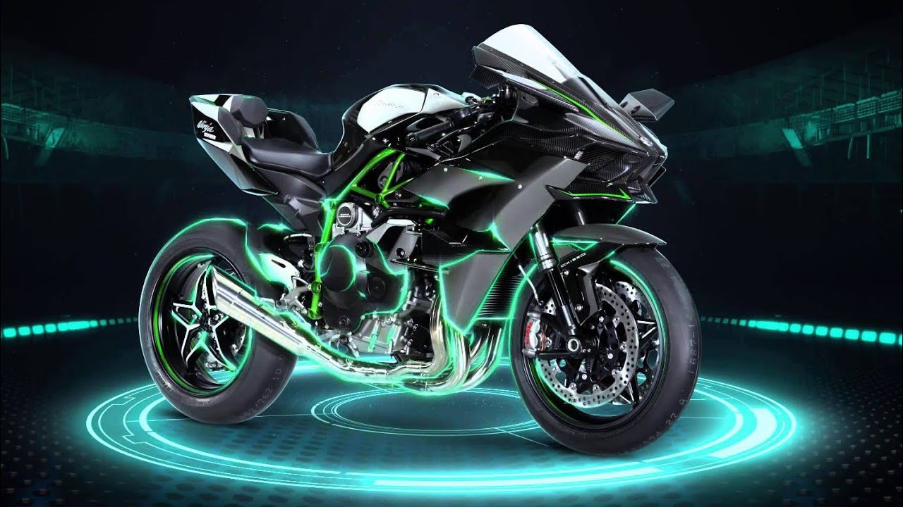 Kawasaki Ninja H2R😱💥 3 Amazing facts #ms47 #shorts