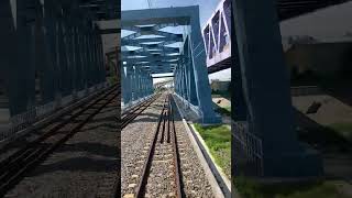511次莒光號 民雄站 通過 後側路程景(本務車頭：E207)111年6月18日