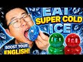 MUKBANG ICE EATING SOUNDS 🧊🧊🧊 #asmr #mukbang #ice
