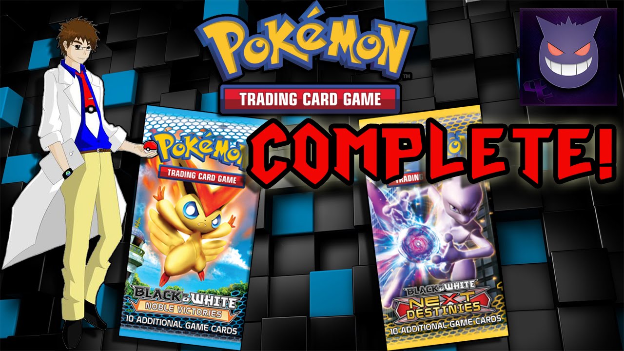 COMPLETE COLLECTION OF NOBLE VICTORIES AND NEXT DESTINIES POKEMON CARDS
