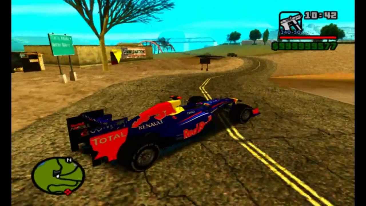 41 Mod Mobil Formula 1 Gta San Andreas Terbaik