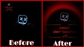 Urbex Logo Making Tutorial - Picsart Editing Tutorial Urbex Unit Creation
