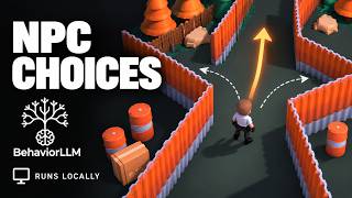 BehaviorLLM, non-deterministic local decision makers in Unity made simple