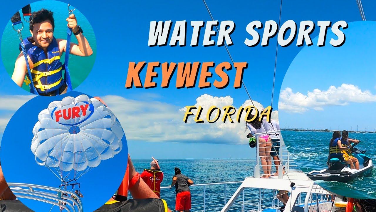 Key West Water Sports Snorkeling, Jet Ski, Parasailing with Fury Water