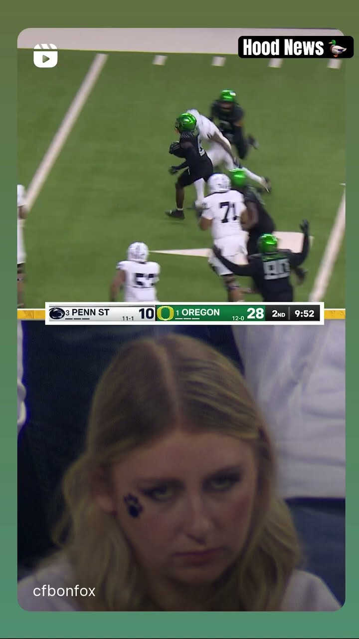 Rough week for Penn State fans #hoodnews #pennstate #oregon #football
