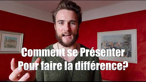 Comment se présenter en quelques phrases