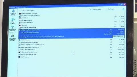 How To Remove Programs