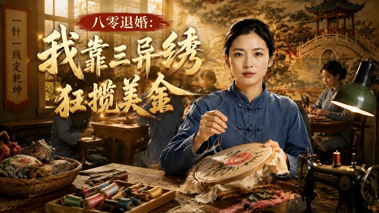 【高清全集】《八零退婚：我靠三异绣狂揽美金》 #逆袭 #爱情 #甜宠 #反转 #热门短剧 #drama #爽剧 #電影 #精彩影视 #AI短剧