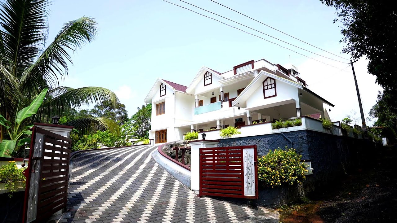 Beautiful Villa on the hill Hill side - YouTube