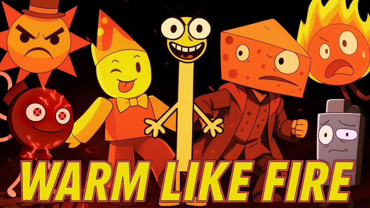 INCREDIBOX WARM LIKE FIRE: Anime Opening | Official Music Video