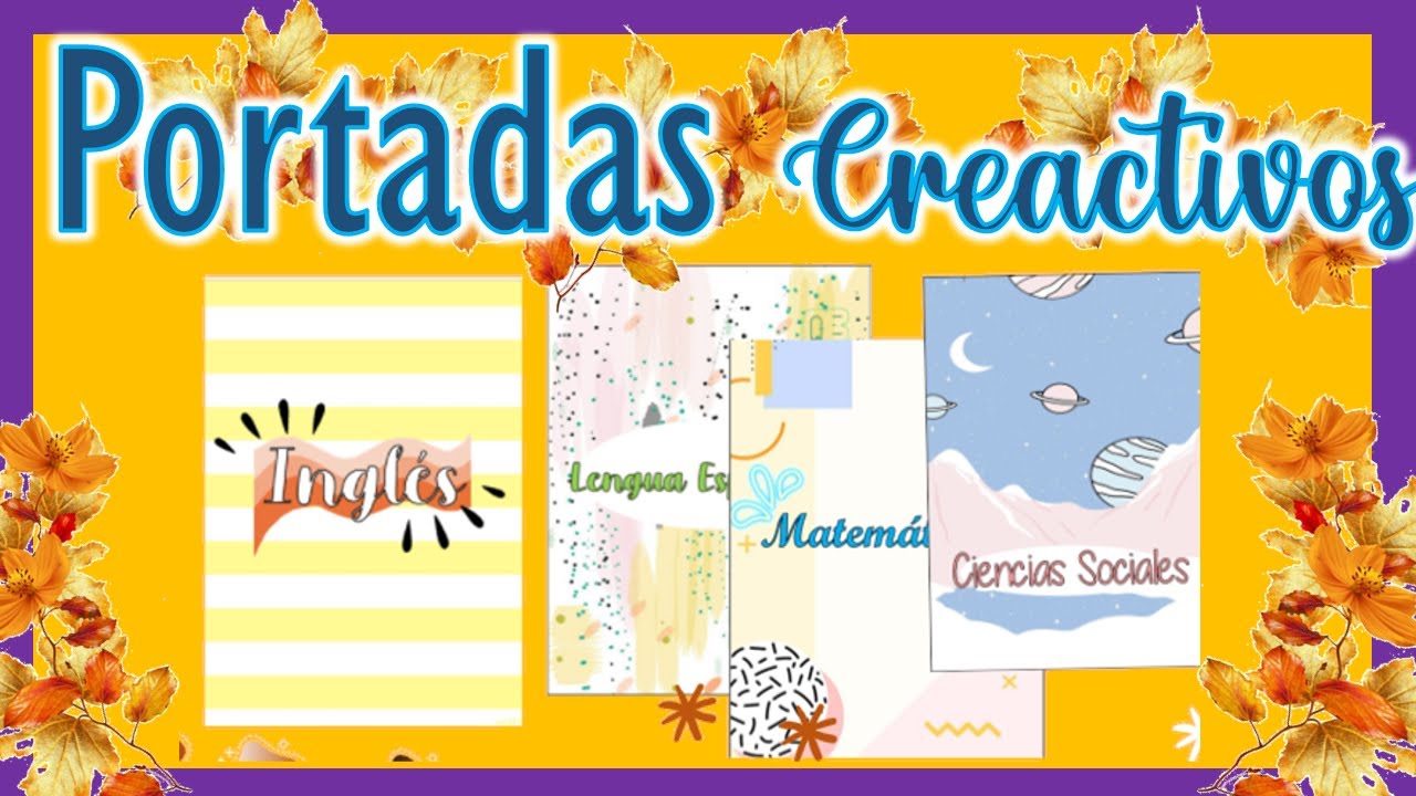 PORTADAS BONITAS en POWERPOINT/WORD + plantila - YouTube