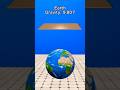 3D animation of Gravity effects on a falling cloth