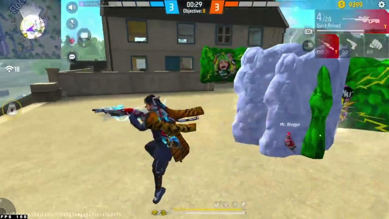 AWM FREE FIRE GAMEPLAY