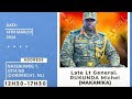 EUROPE UMUHANGO WO KWIBUKA KU NSHURO 1 Lt General Michel RUKUNDA MAKANIKA