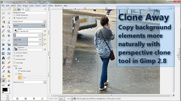 Clone Away - Copy in background more naturally in Gimp 2.8