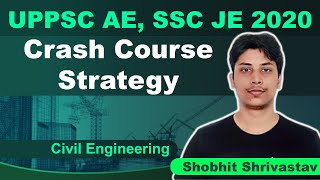 Information UPPSC AE, SSC JE 2020 | Crash Course Strategy | Civil | Shobhit Srivastav News