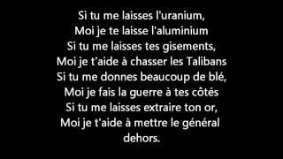 Plus rien ne m'étonne Paroles chords