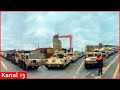Footage of us equipment leaving poland for ukraine is released