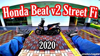 HONDA BEAT V2 STREET Fi 2020 - FULL RIDE REVIEW | CORCOLON LOMI HOUSE | RIDERS SQUAD