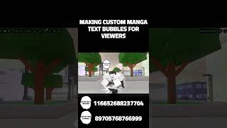 Jujutsu Shenanigans Custom Manga Bubbles