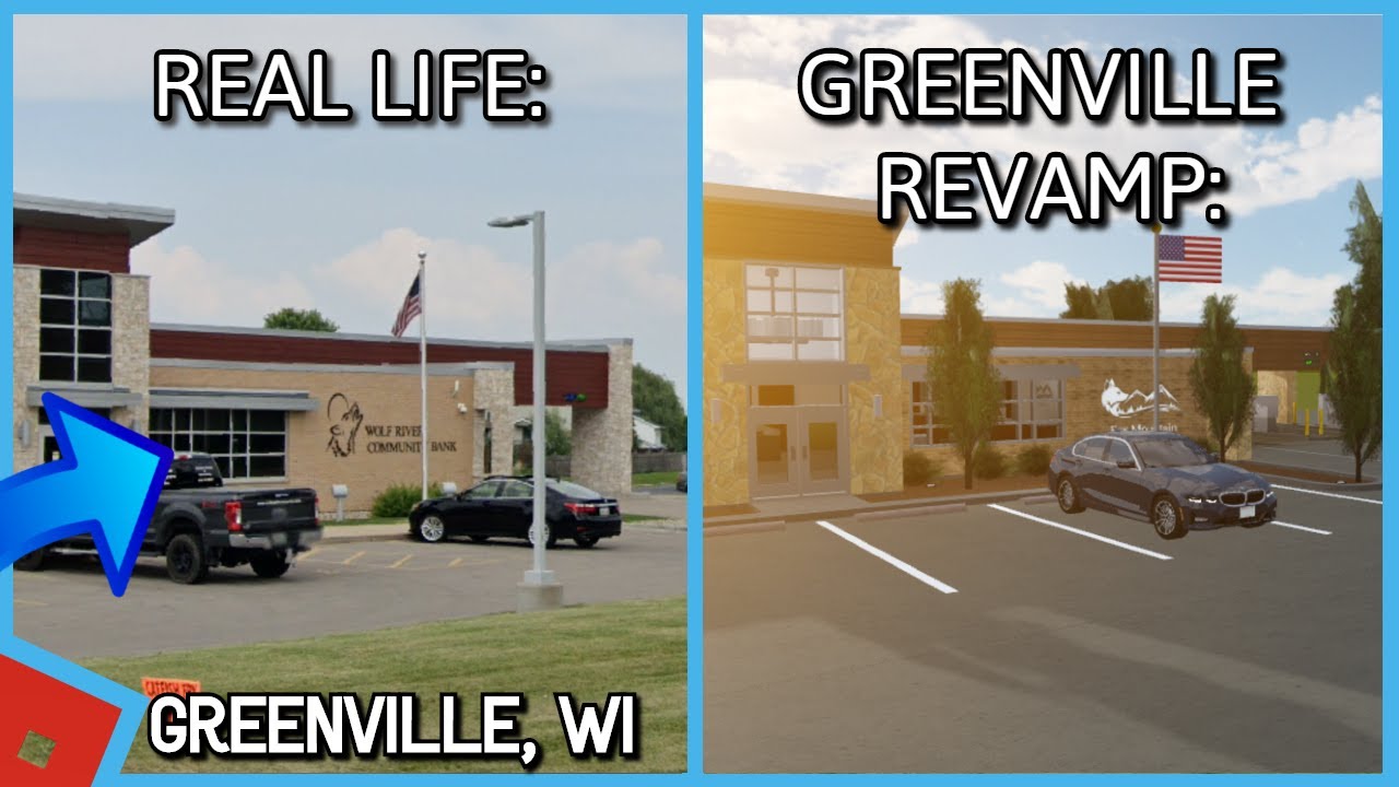 Comparing GREENVILLE REVAMP To REAL LIFE! Greenville Revamp YouTube