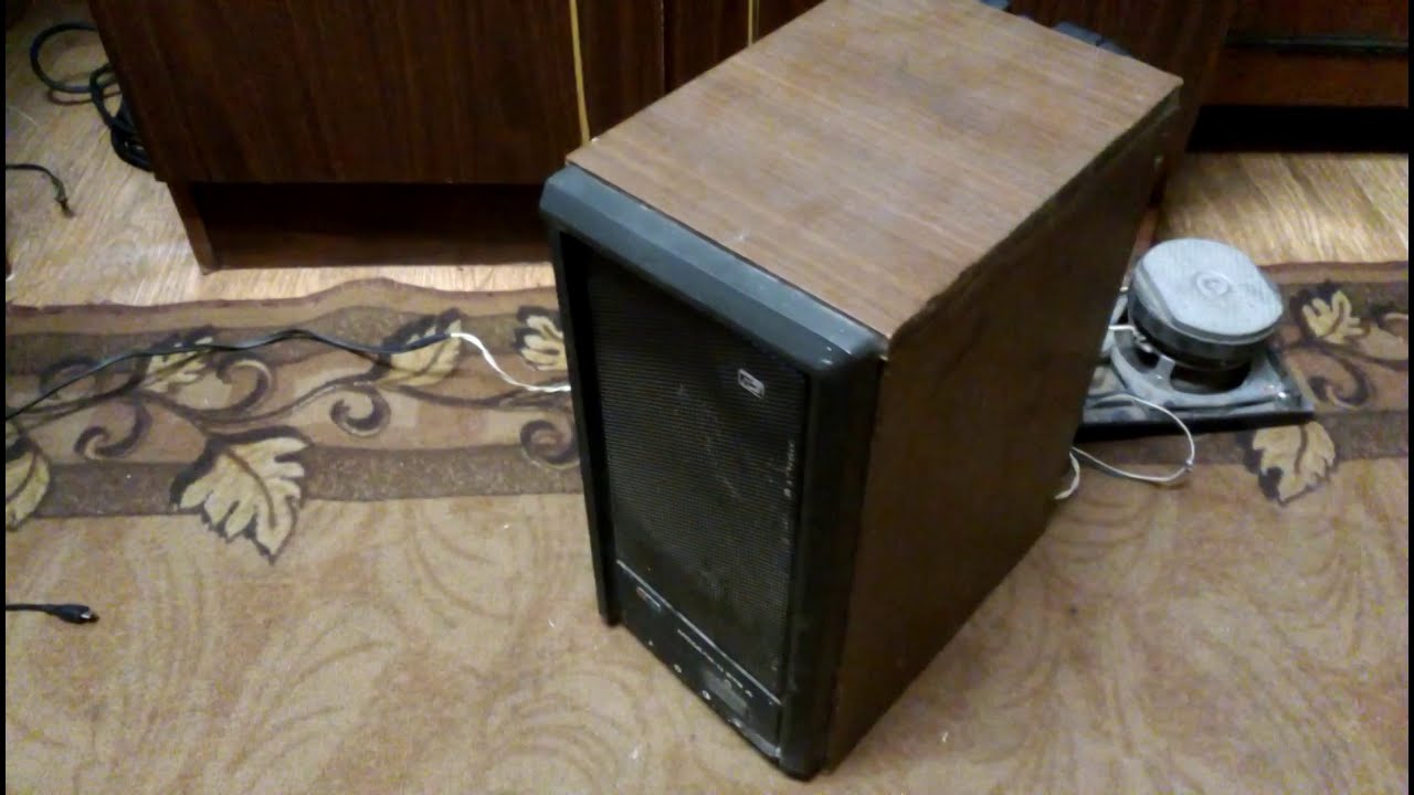 Как сделать музыкальную колонку из старого телевизора | Аудиосистема из ...