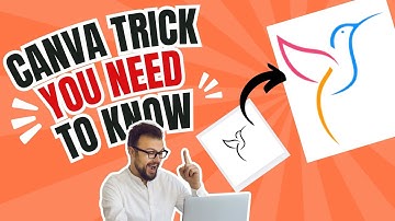 How to Change Outline Image Colors in Canva | Easy Tutorial