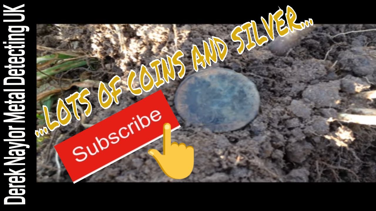 METAL DETECTOR FINDS SILVER COINS ..metal detecting uk YouTube