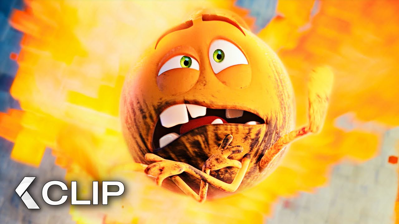 Intentan averiguar la Contraseña del Cortafuegos - EMOJI: LA PELÍCULA Clip