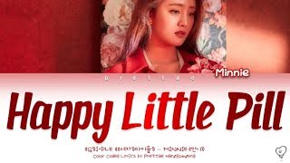 MINNIE (민니) - 'Happy Little Pill' by Troye Sivan Cover (Color Coded Han|Rom|Eng Lyrics)