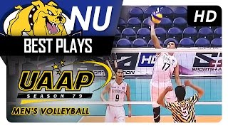 Malabunga drills it! | NU | Best Plays | UAAP 79 MV