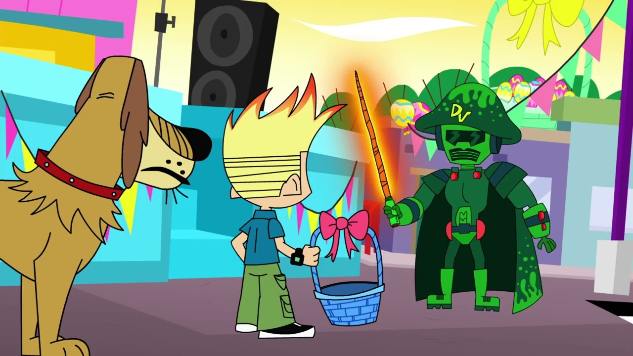 Johnny Test - Meatloaf Monster Food Fight! | Cartoons for Kids | WildBrain Haunted House