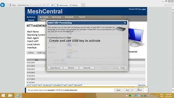 MeshCentral 101 (2/3) - Provisionamento