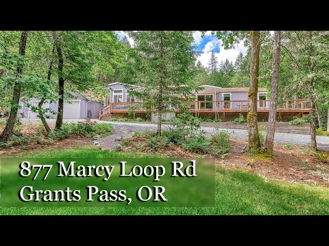 877 Marcy Loop Rd, Grants Pass, OR home video tour